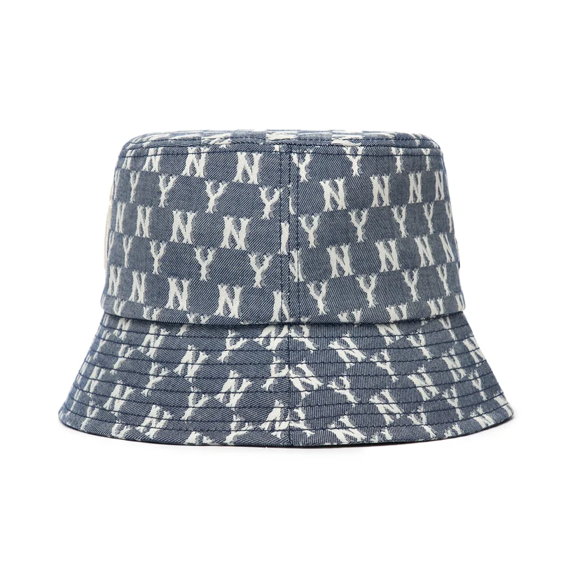 MLB Unisex Monogram Jacquard Bucket Hat NY Yankees Navy | Hats for