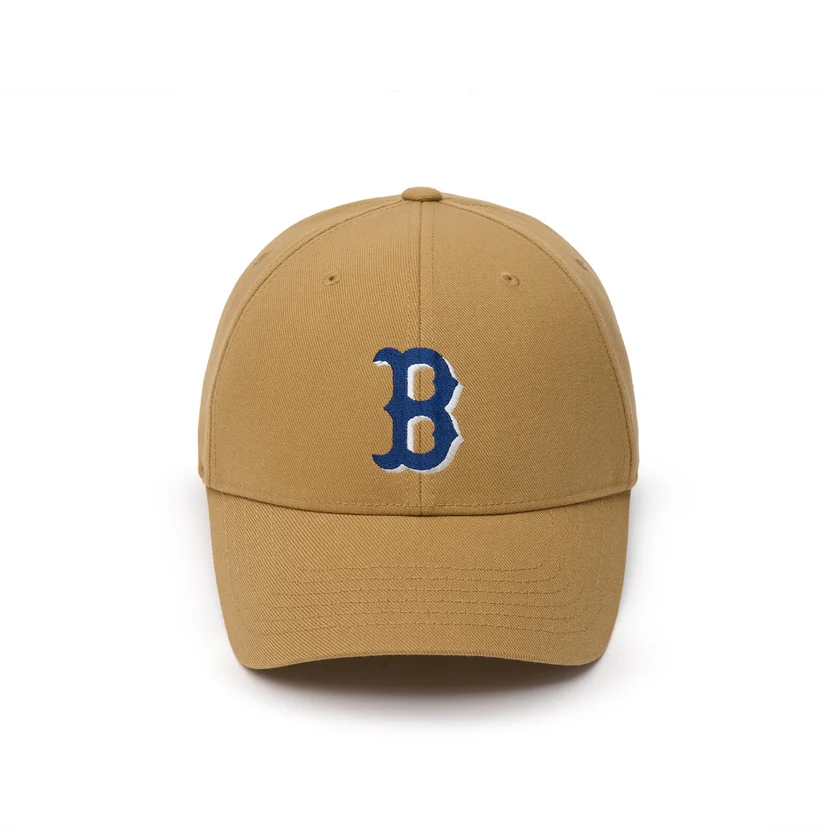 MLB Unisex Varsity Medium Logo Structured Ball Cap Boston