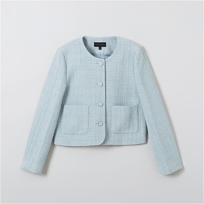 ジャケット・アウター Eaphi wool tweed jacket jacket