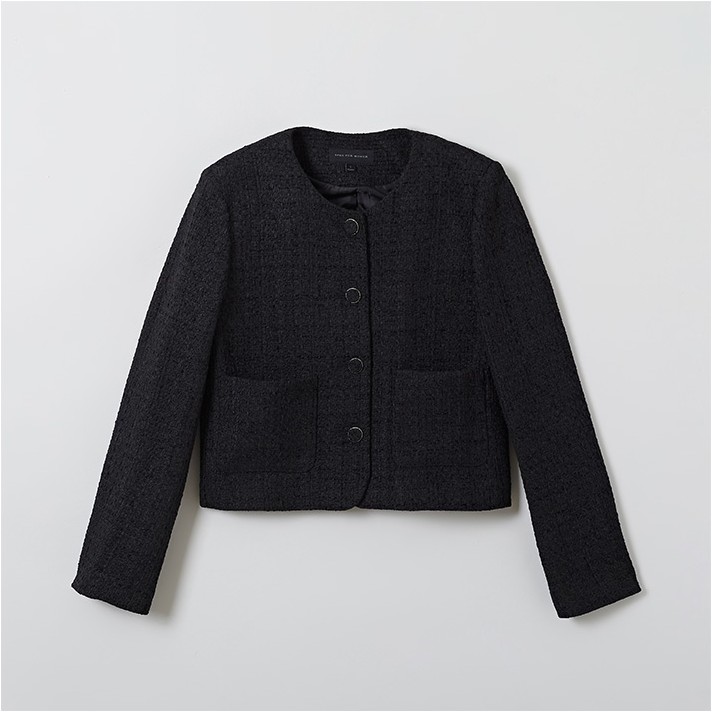 ジャケット・アウター Eaphi wool tweed jacket eaphi WOOL TWEED JACKET