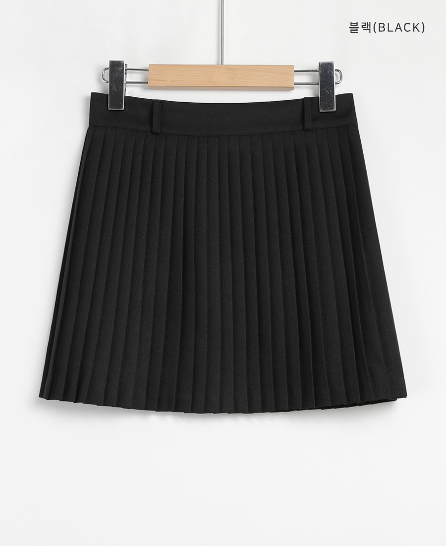 【INCHANT ME】Capu Banding Pleated Skirt TWEE Moeka Banding Pleated Mini Skirt | KOODING