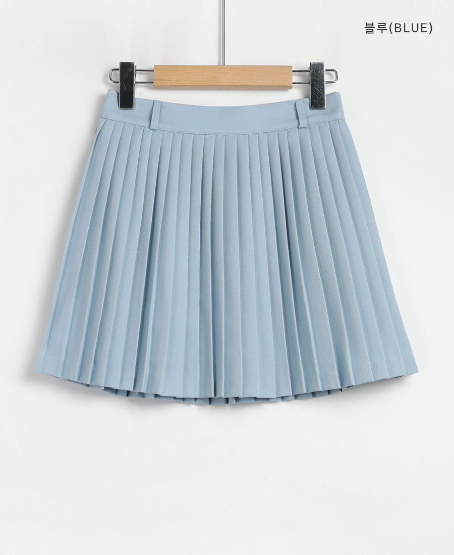TWEE Moeka Banding Pleated Mini Skirt | KOODING
