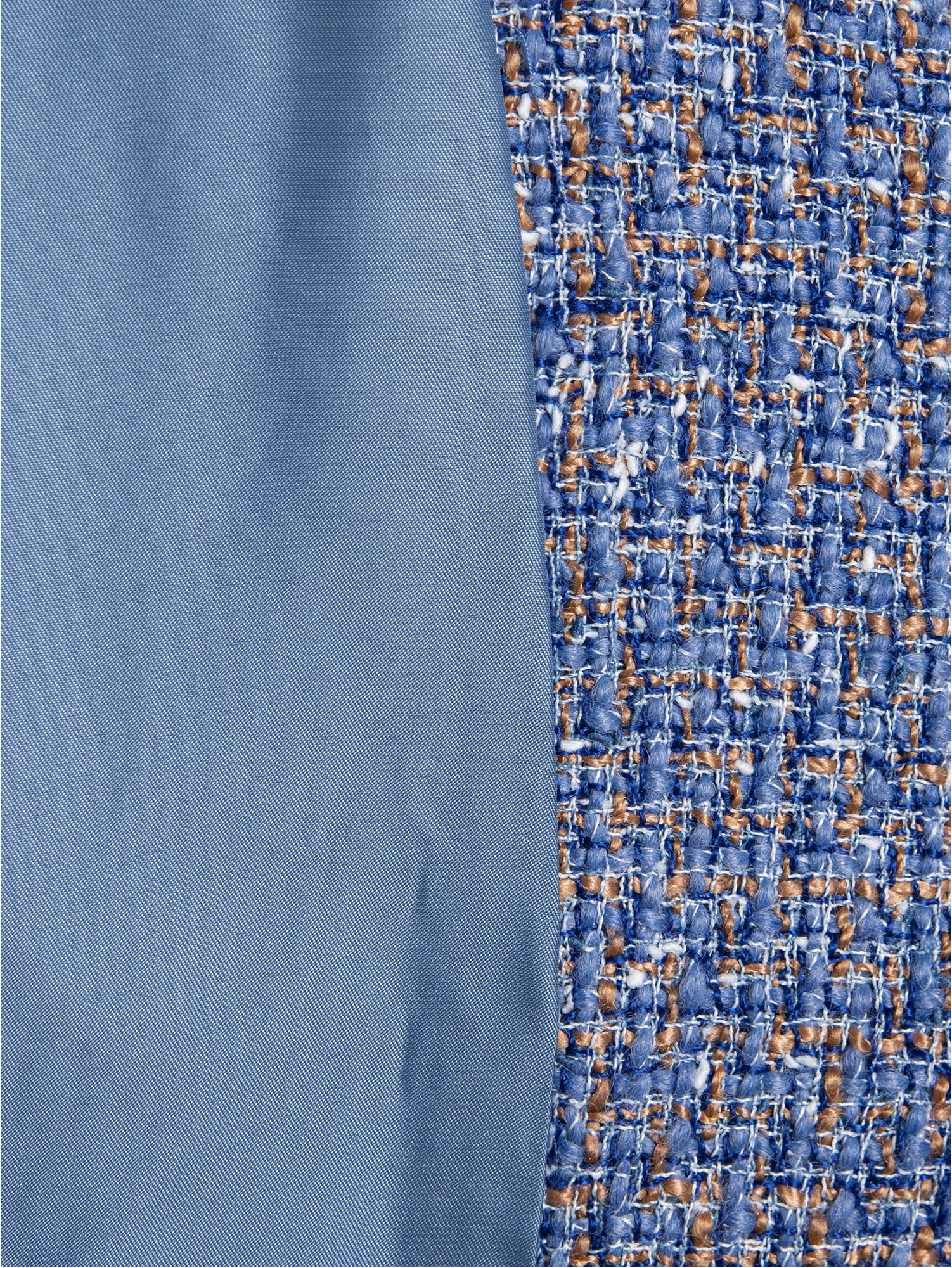 type O square / light blue tweed Mサイズ 8seconds Denim Coloration Tweed Jacket Blue | Jackets for