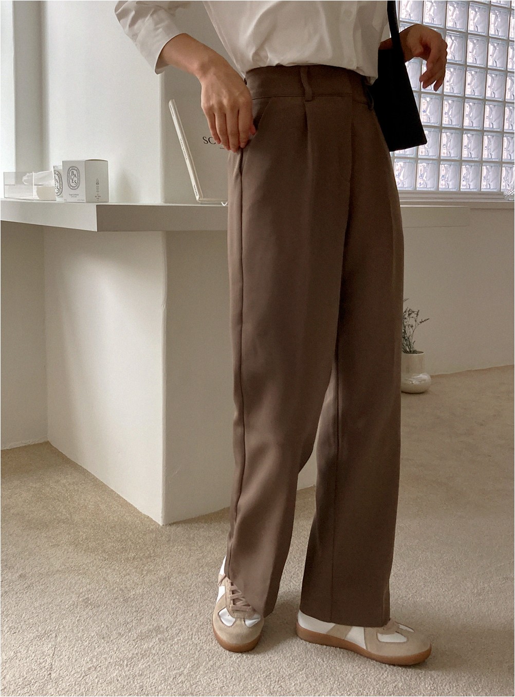 Envy Look Magic Straight Span Slacks | Straight for Women | KOODING