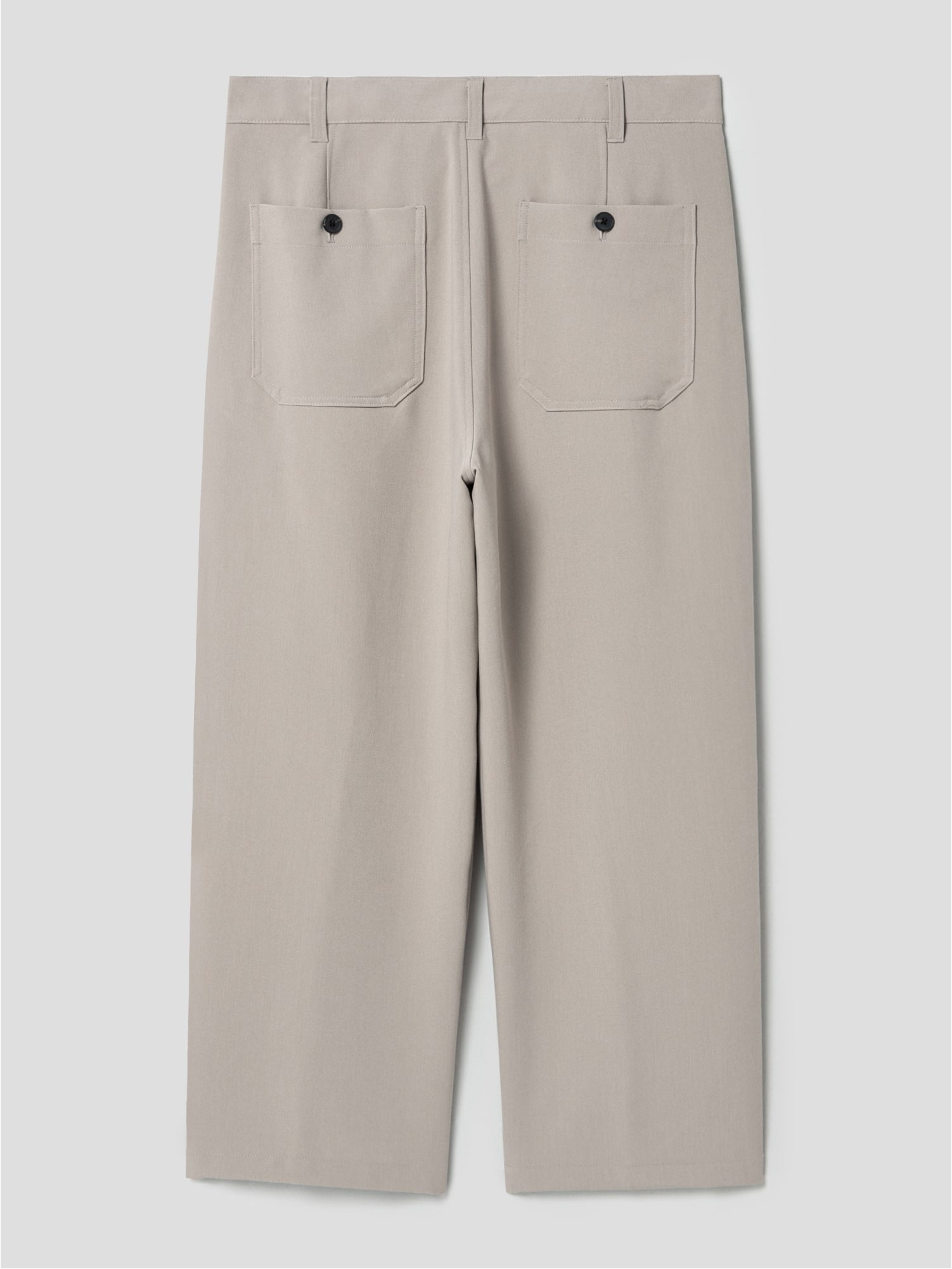 8seconds Two Tucks Wide Slacks Beige | Dress Pants for Men