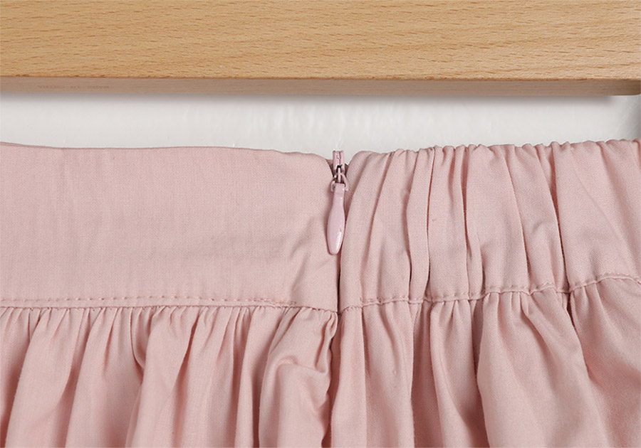 TWEE Luan Cotton Banded Flare Mini Skirt | KOODING