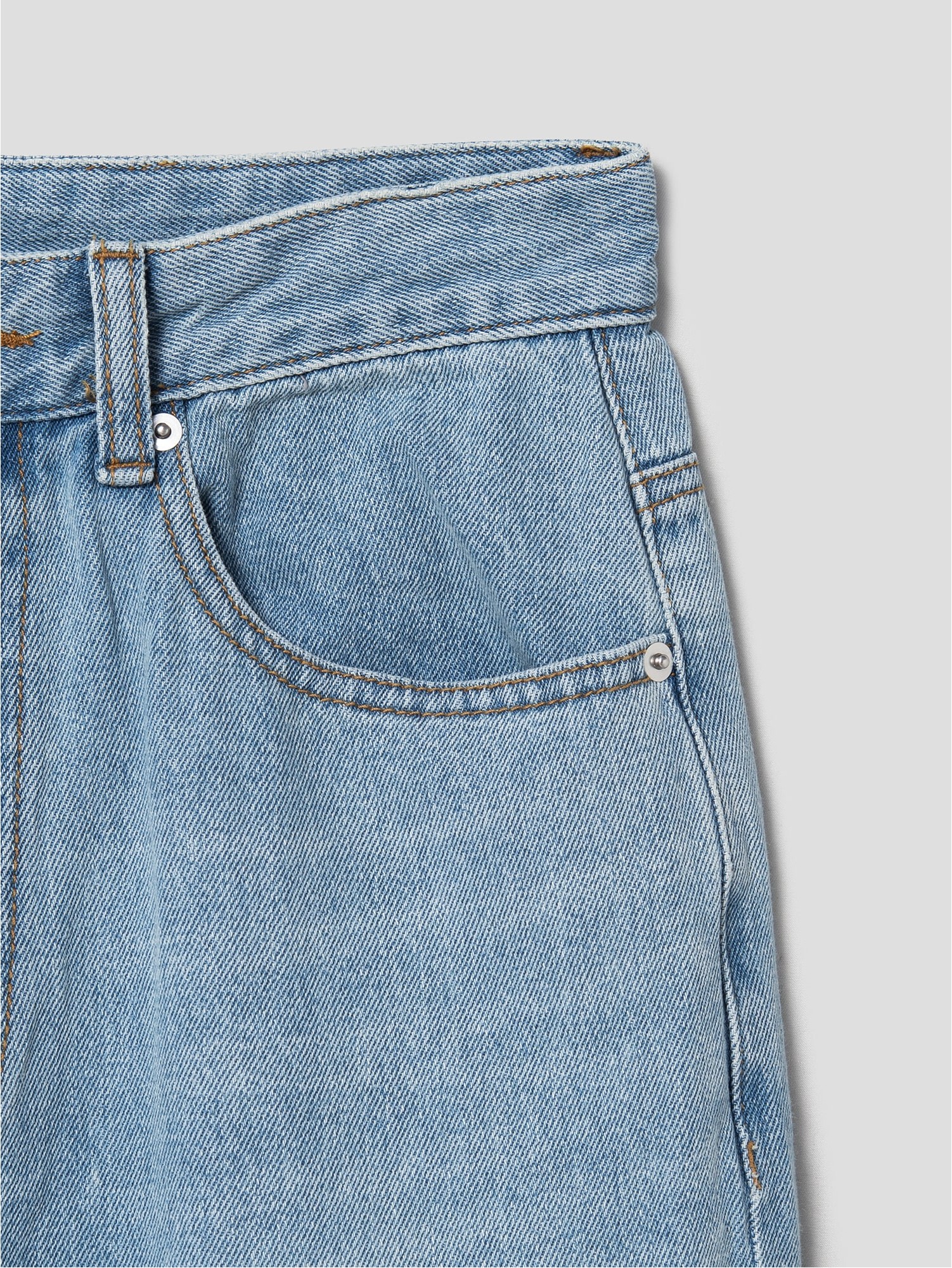 8seconds Long Boot Cut Light Weight Denim Pants Sky Blue