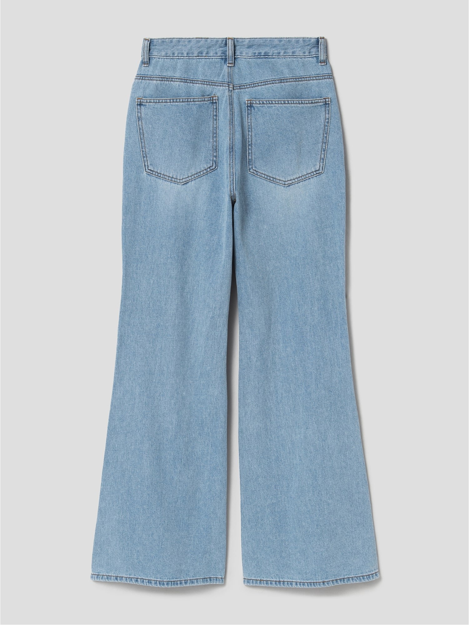 【BAON】Shond Stitch Denim Pants Nava Low Rise Denim Jeans - Blue Denim – Thats So Fetch US