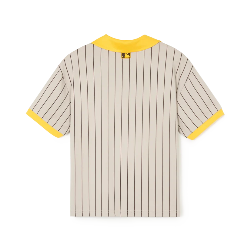 MLB Unisex Kids Varsity Baseball Pique Tee Shirt San Diego