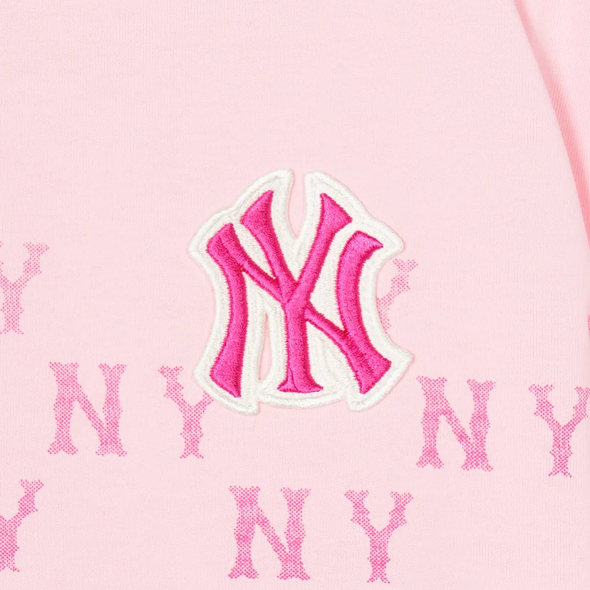 MLB Unisex Kids Classic Monogram Front Gradation Tee Shirt
