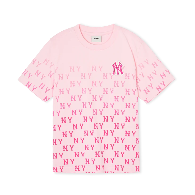 MLB Unisex Kids Classic Monogram Front Gradation Tee Shirt