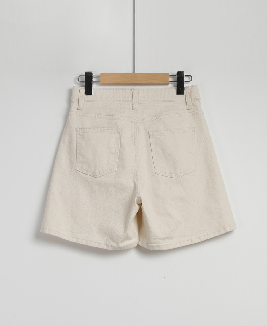 パンツ Eaphi 24aw fluffy short pants beige 2 TWEE Loryo Inbanding Cotton Half Pants | KOODING