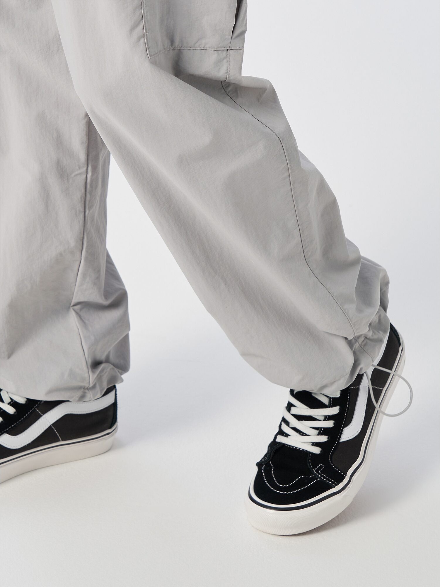 8seconds Nylon Setup Cargo Pants Gray | Cargo for Men | KOODING