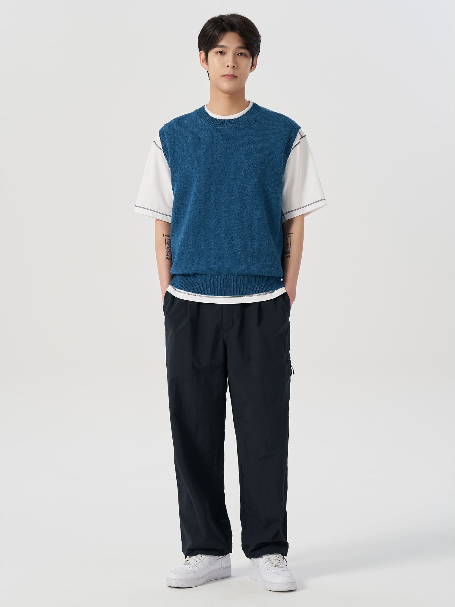 【COLOR iN ID】wide stopper pants Women's Lynsu Wide Leg Pants | Black UPF 50+