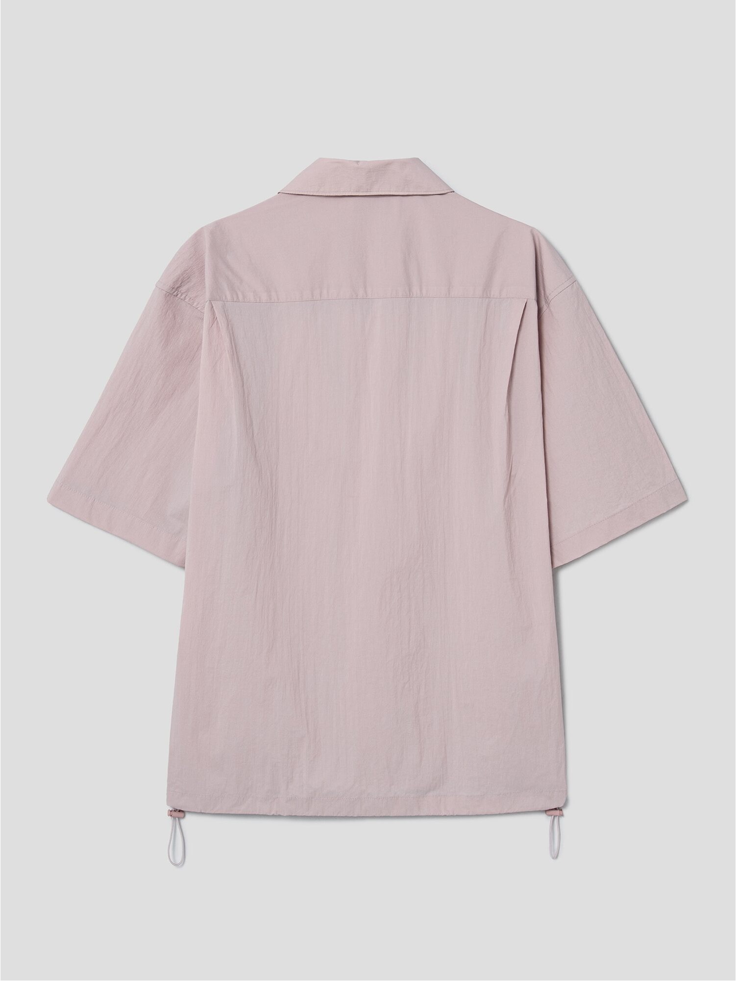 8seconds String Open Collar Half Sleeve Shirt Light Pink