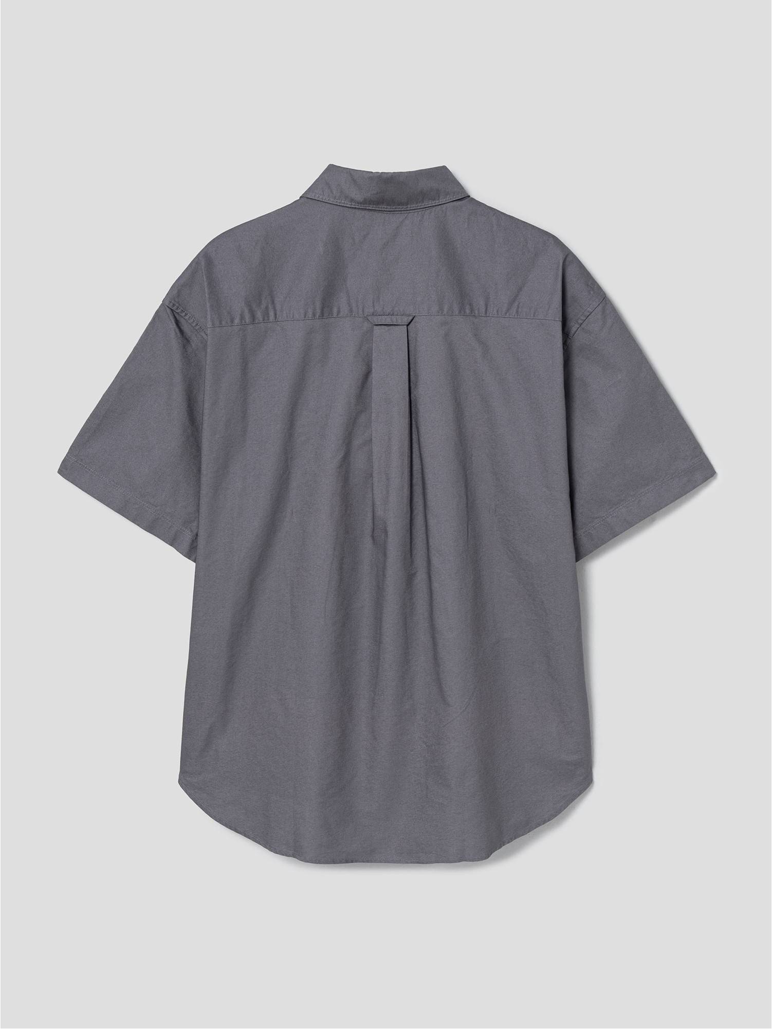 8seconds Oxford Oversized Half Sleeve Shirt Gray | Casual Shirts