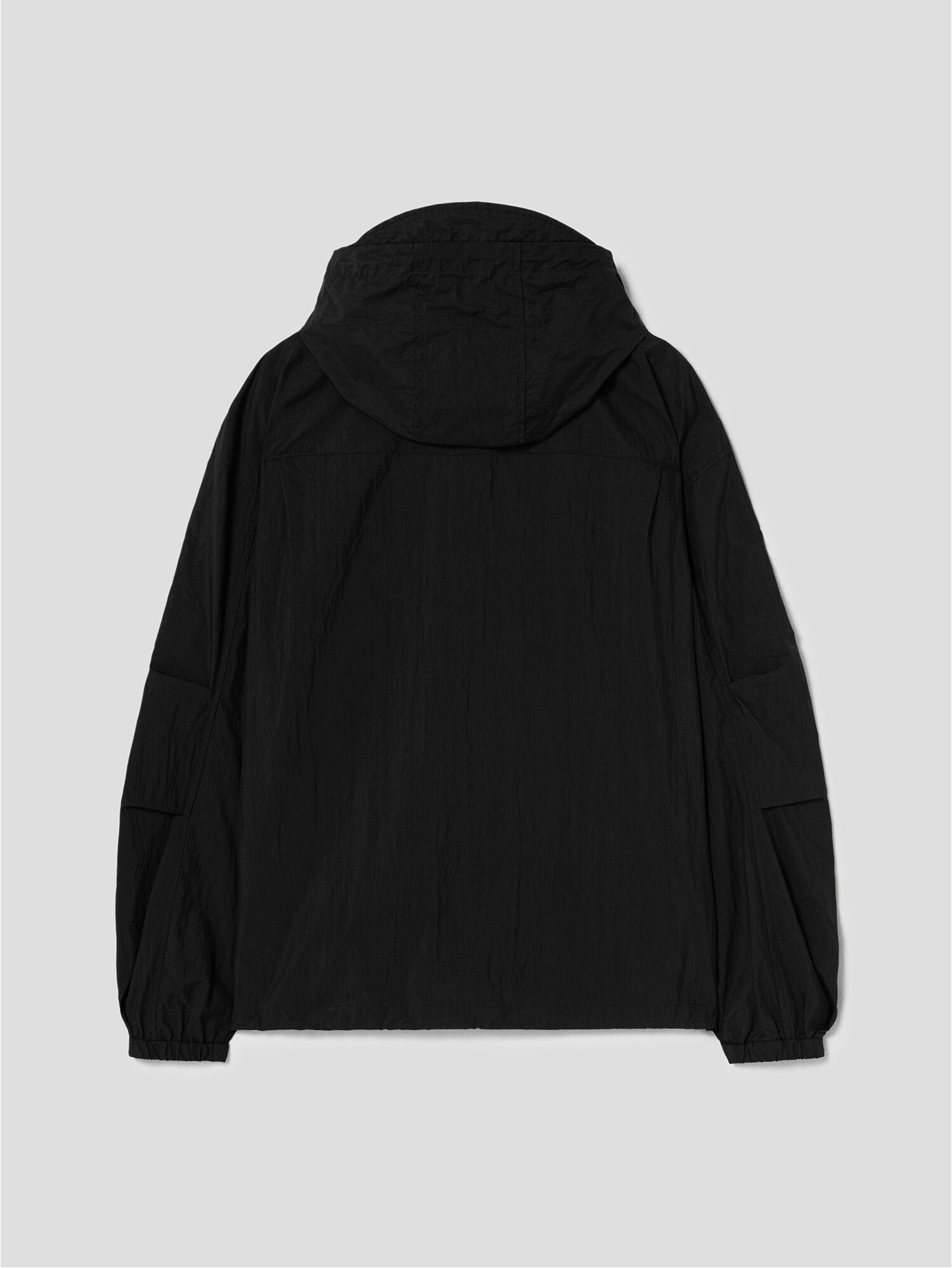 トップス unknown how 8seconds Color Nylon Hoodie Zipup Outer Black | Hooded for