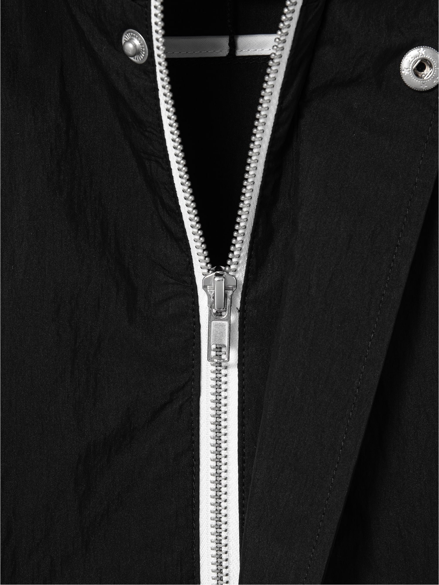 8seconds Color Nylon Hoodie Zipup Outer Black | Hooded for