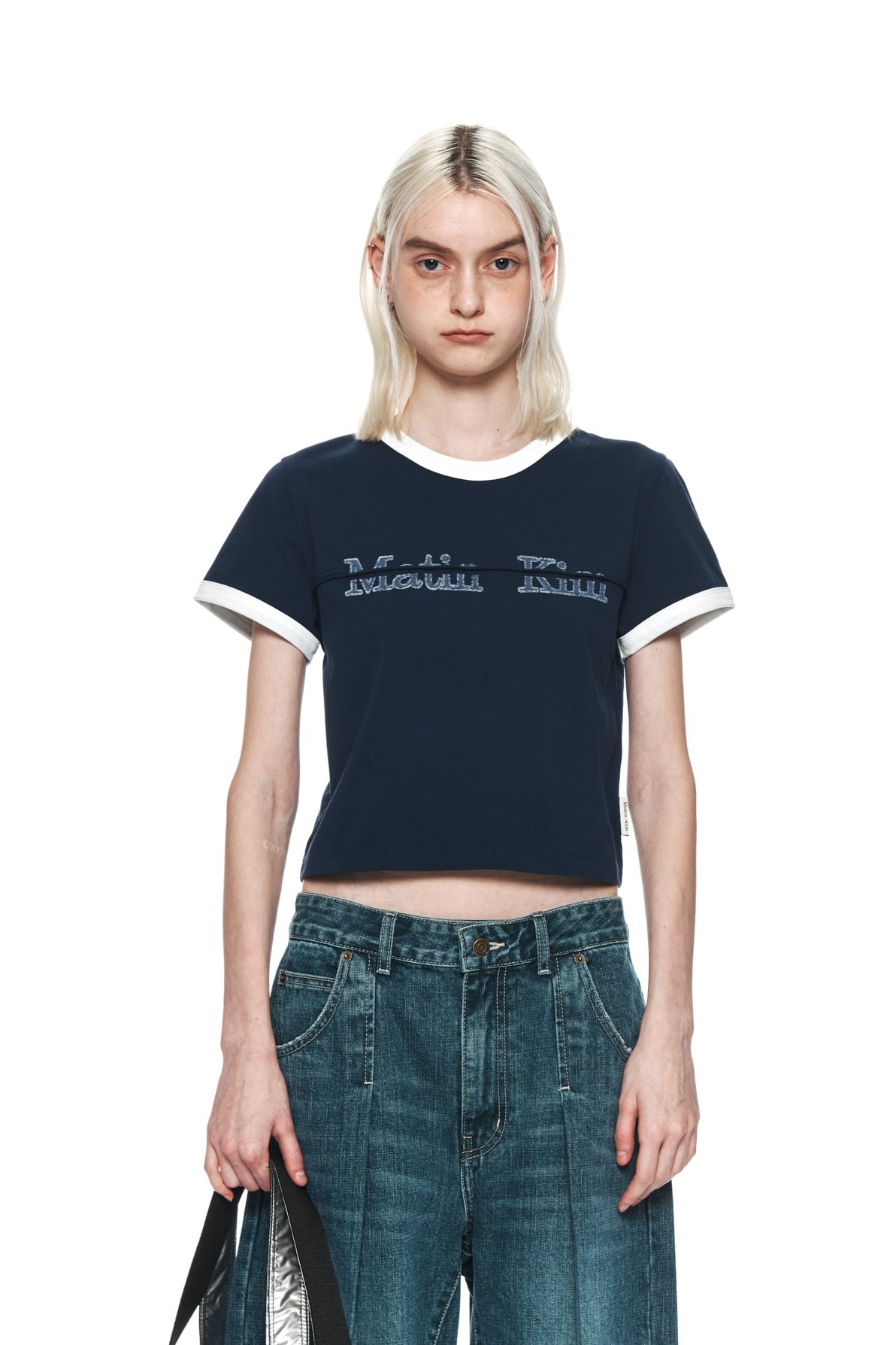 Tシャツ・カットソー Matin Kim CUTTED LOGO RINGER CROP TOP 4BFT440 MK2411TS012MNA_1.jpg?v=1739154644