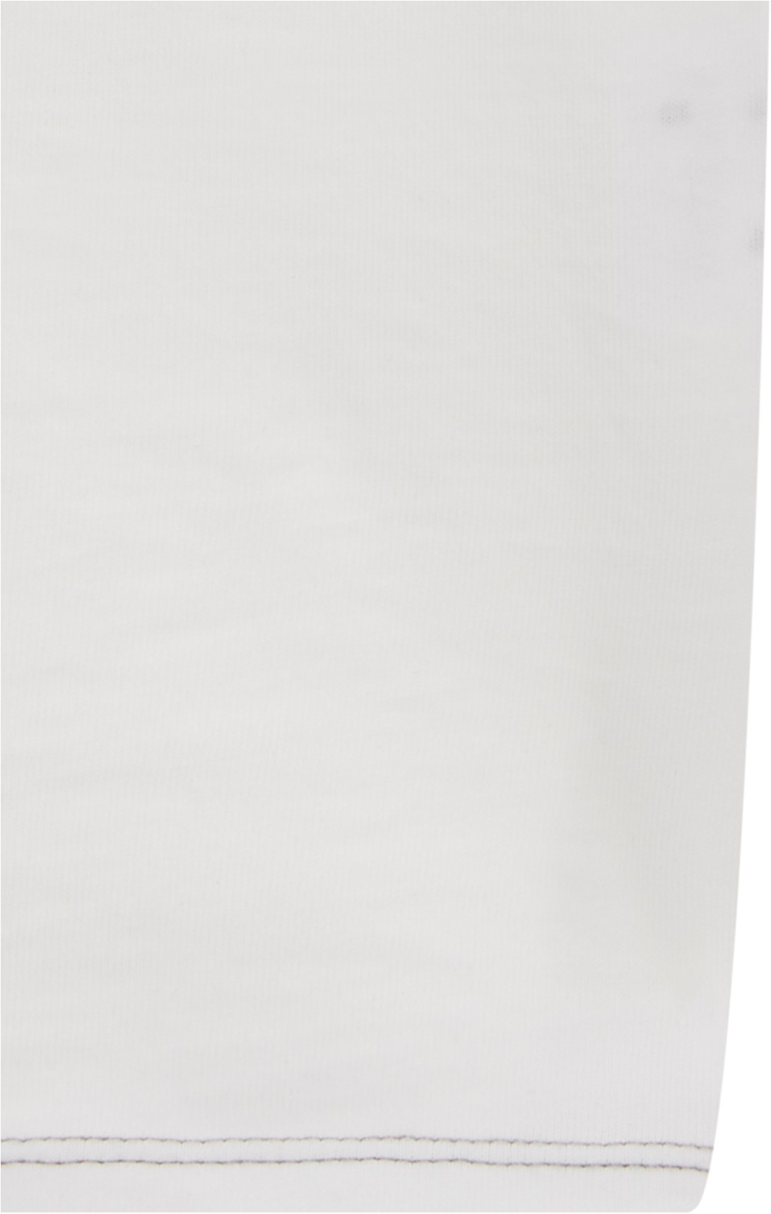 Matin Kim Matin Shade Logo Crop Top In White | Basic Tees