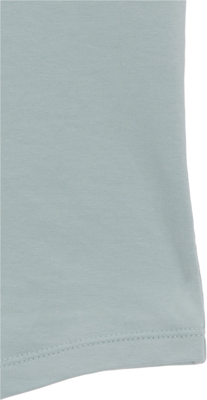 Matin Kim Square Neck Sleeveless Logo Top In Light Blue