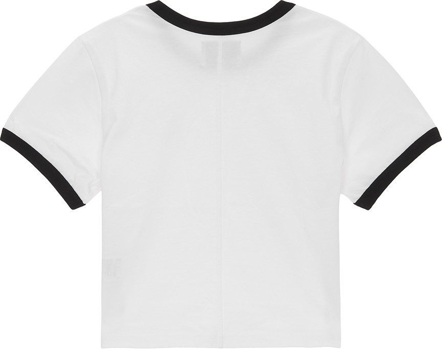 Tシャツ・カットソー Matin Kim CIRCLE LOGO RINGER CROP TOP IN 4BKH187 Matin Kim CIRCLE LOGO RINGER CROP TOP IN 4BKH187 (Matin Kim