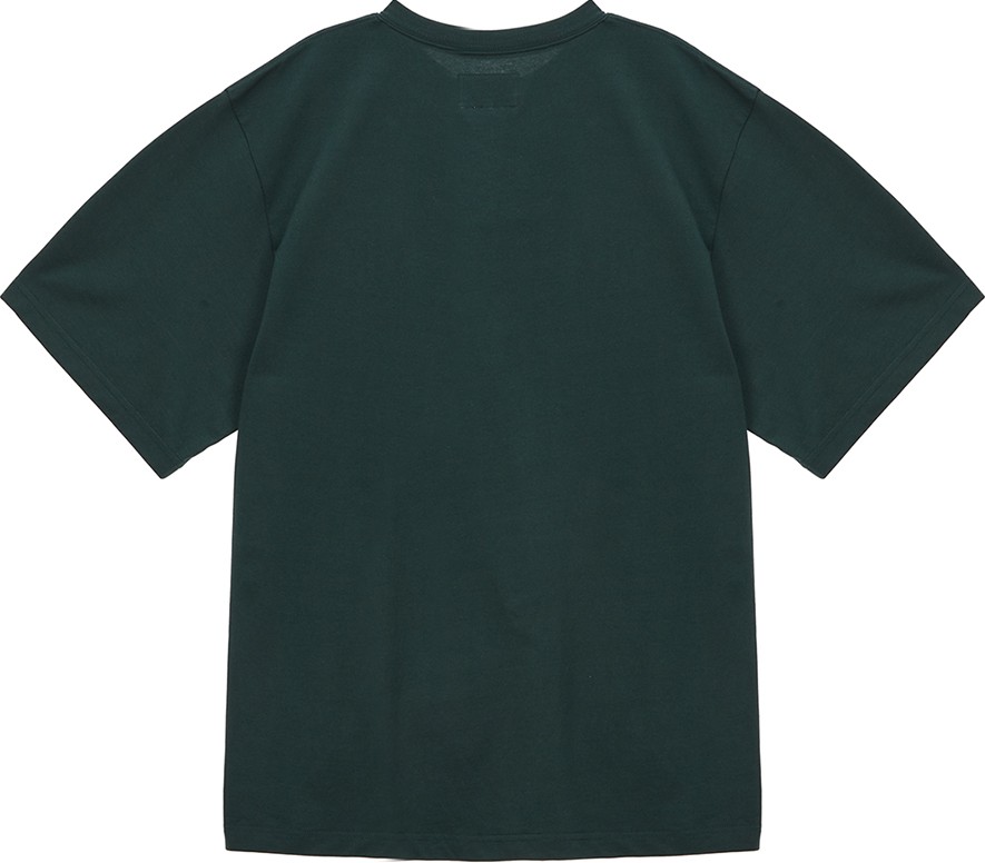 【Matin Kim】EMBROIDERY SMALL LOGO OVERSIZE TOP 3COLOR EMBROIDERY SMALL LOGO OVERSIZE TOP IN KHAKI – Matin Kim