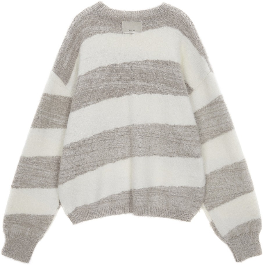 トップス Matin Kim KNIT SLEEVE BEIGE Matin Kim KNIT SLEEVE BEIGE トップス