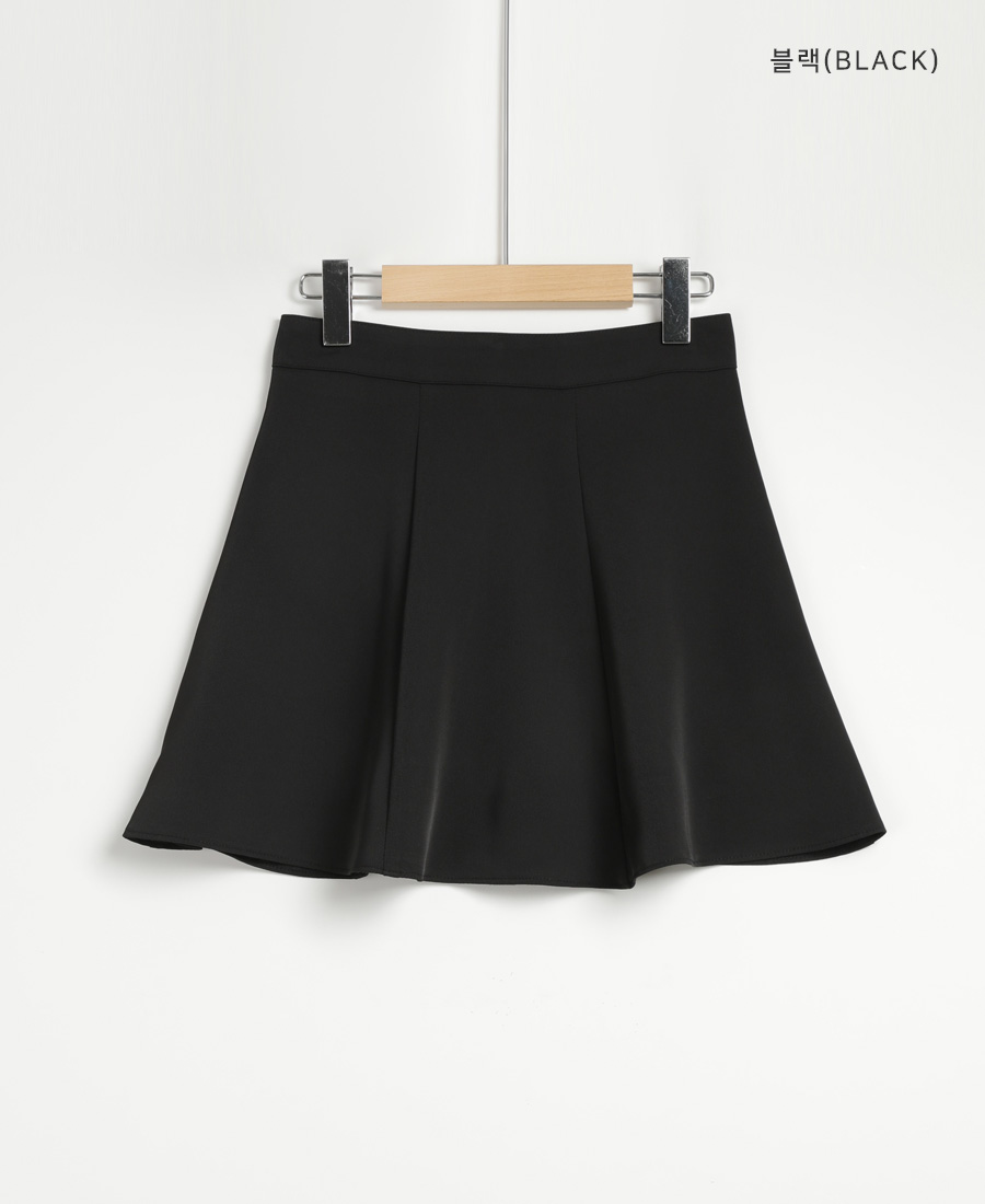 TWEE Moria Pintuck Flare Mini Skirt | KOODING