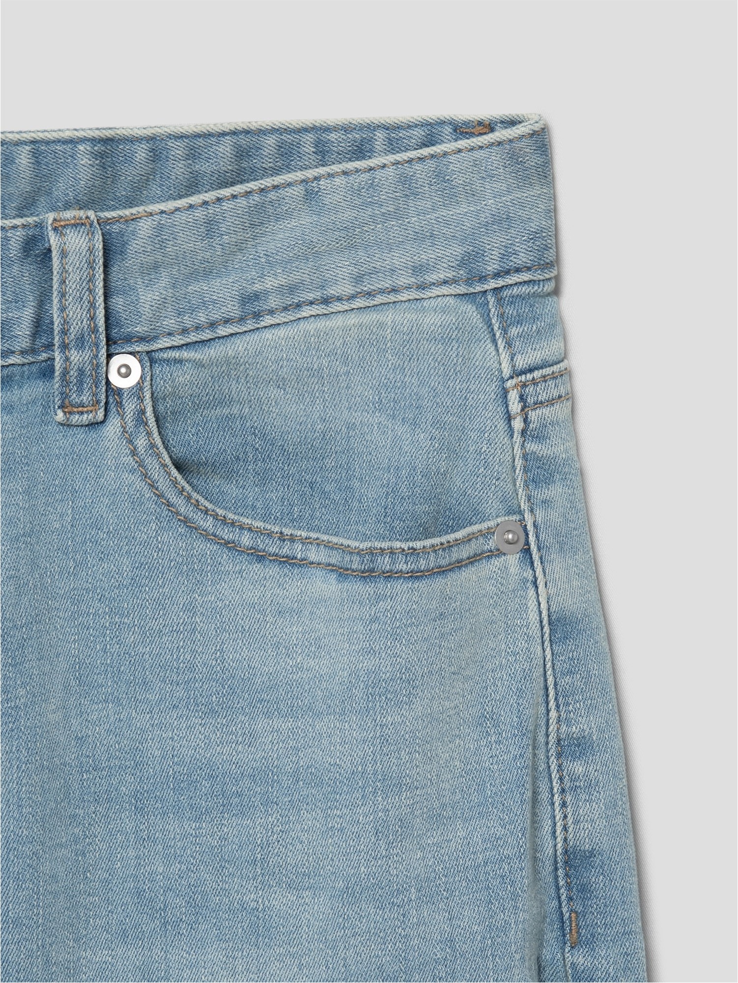 8seconds Boot Cut Light Weight Denim Pants Sky Blue | Wide