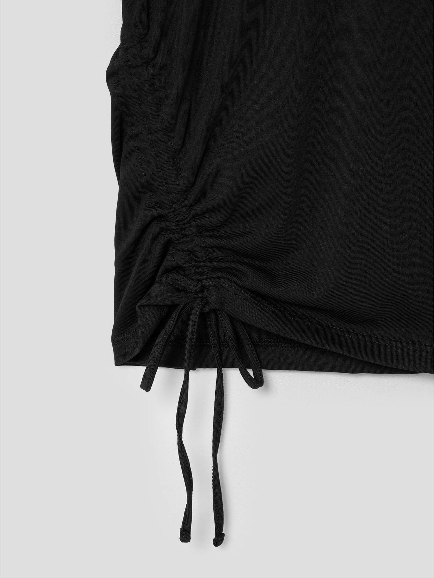 8seconds Side String Half Sleeve Tee Shirt Black | Basic