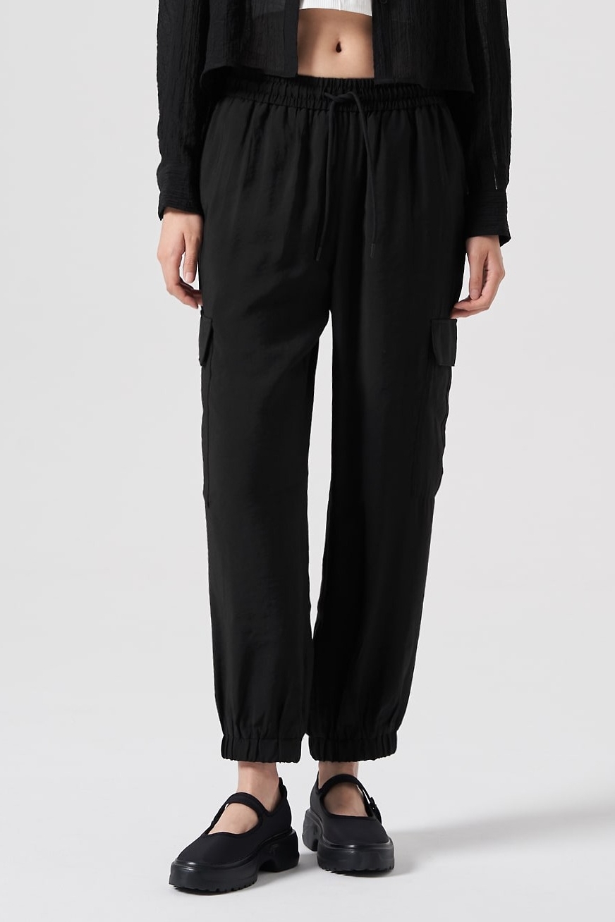 ★OY★SIDE ZIPPER TUCK TRACK JOGGER PANTS-BLACK★正規品/人気 Official Track Pants Black - OY BRAND CLOTHING