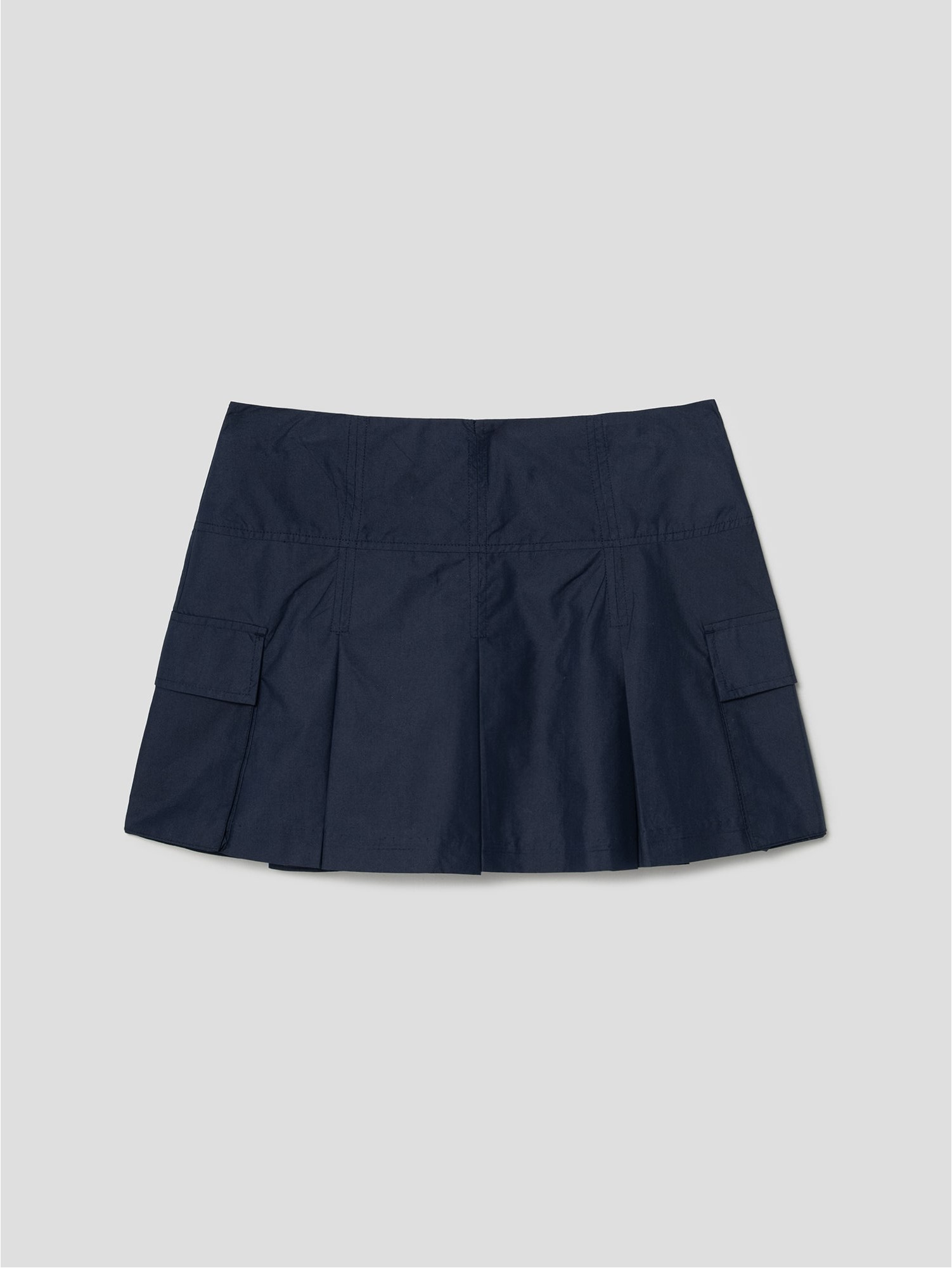 8seconds Pleats Mini Skirt Navy | Mini for Women | KOODING