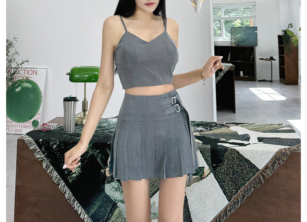 Amazon.com: Molisry Women Denim Skirt Buckled Belt Low Waist