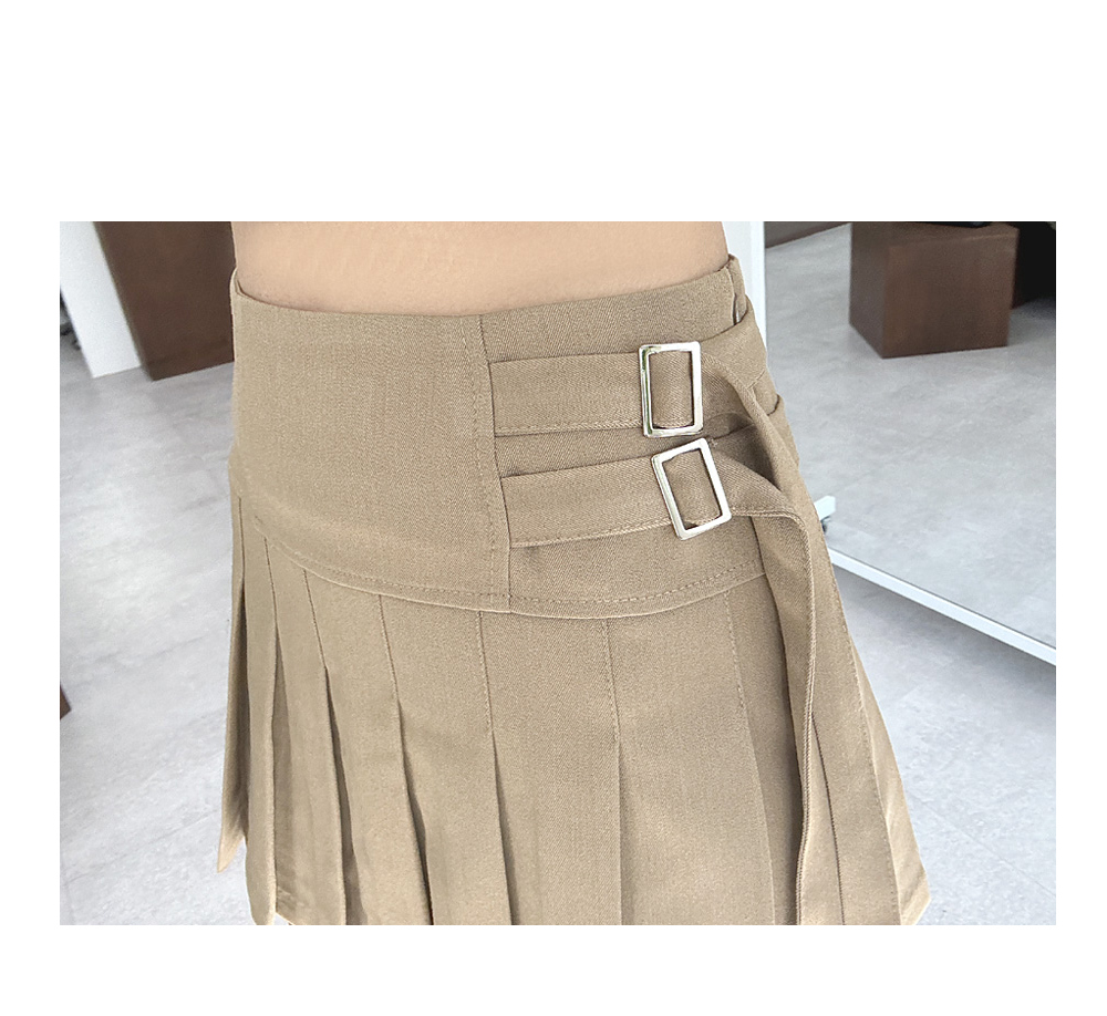 BLANC-CHIC Mumu Belt Mini Skirt | KOODING BLANC-CHIC Mumu Belt Mini Skirt | KOODING