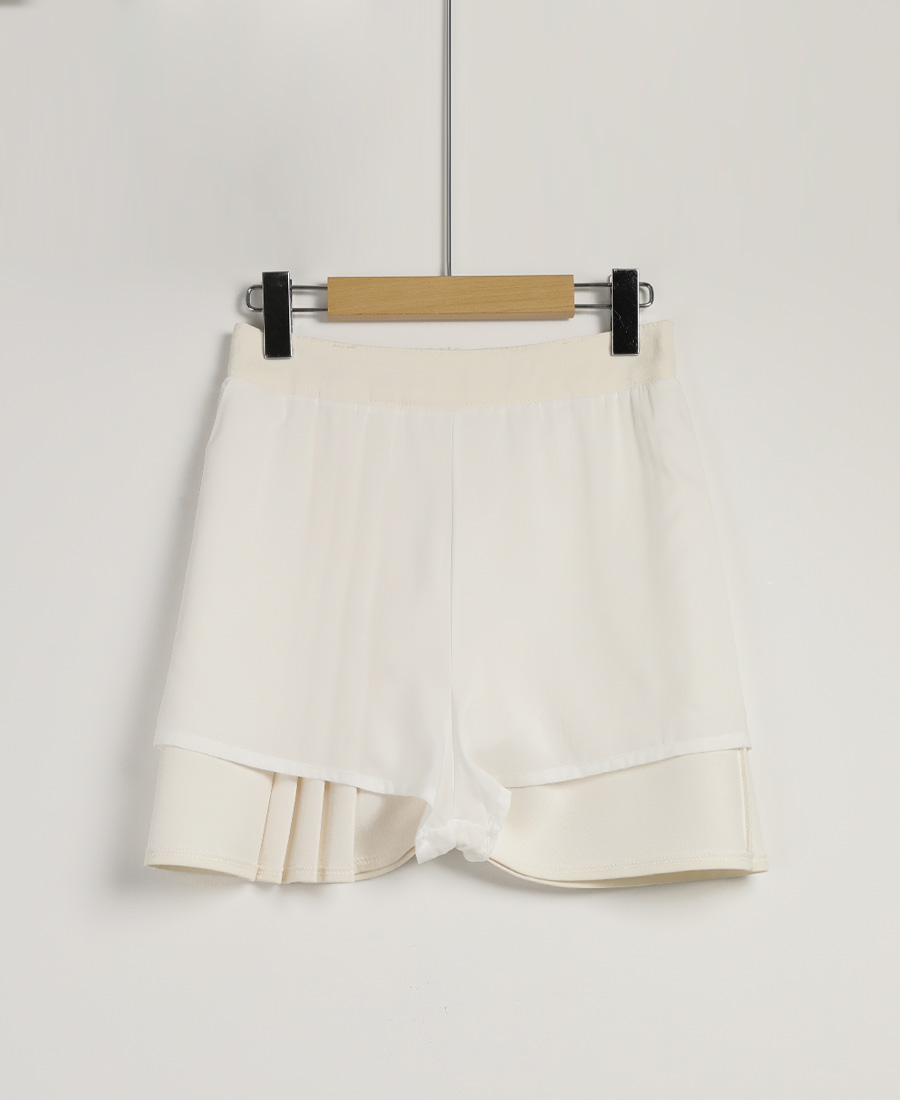 【Anyone more】Melk Pintuck Pleated Mini Skirt DUNST | Side Buckle Pleated Mini Skirt | Women | Lane Crawford