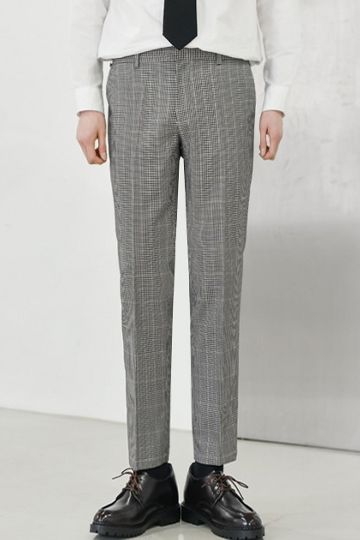 STYLEMAN Pintuck Wide Slacks | Chinos for Men | KOODING