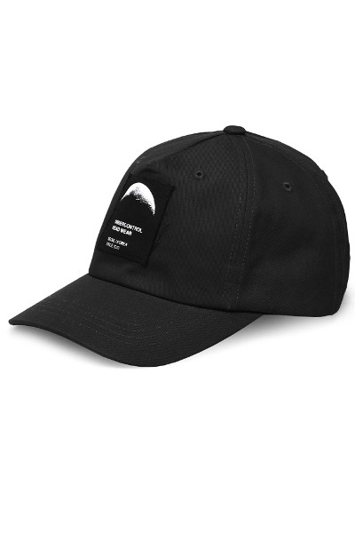 8seconds Cotton Lettering Print Washing Ball Cap Black