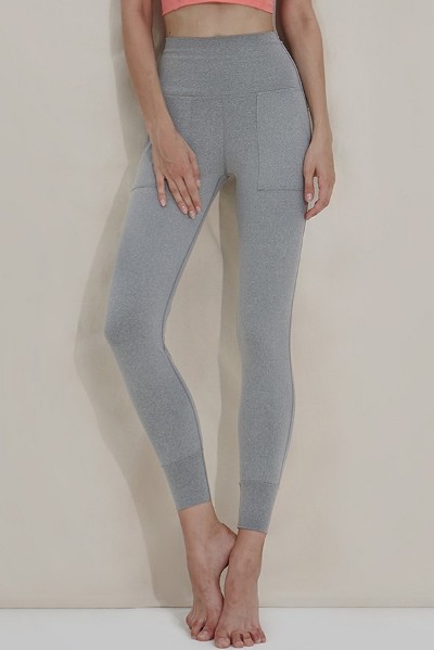 Deviwear Long Wide Training Pants Melange Gray