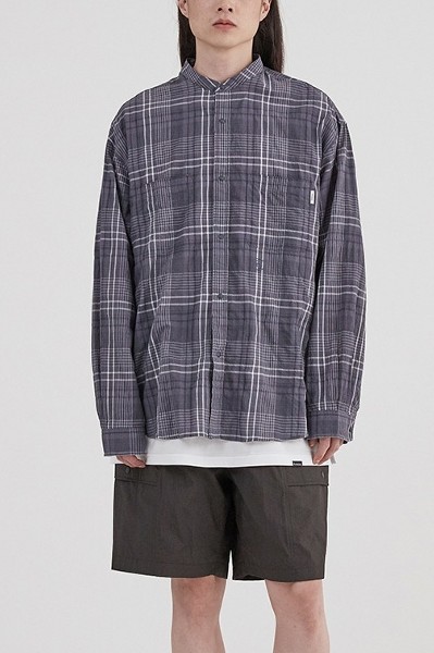 8seconds Two Pockets Ombre Check Shirt Blue | Plaid for Men 8seconds Two Pockets Ombre Check Shirt Blue | Plaid for Men