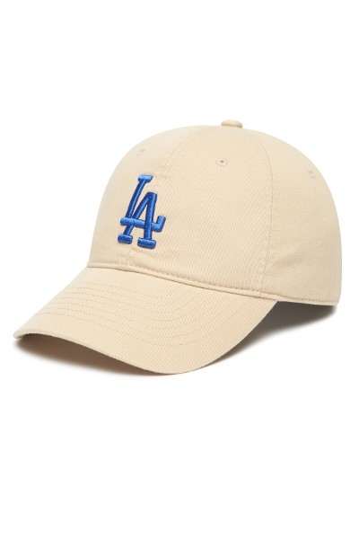 MLB Unisex Cursive Lettering Unstructured Ball Cap LA Angels