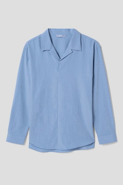 STYLEMAN Heaven Oversized Open Linen Shirt | Casual Shirts