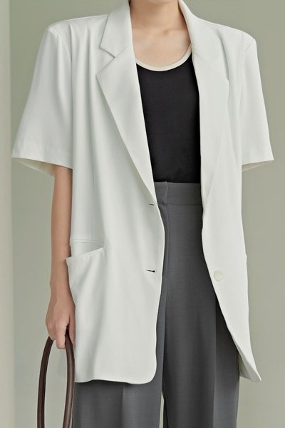MIXXO Round Neck Tweed Jacket | Jackets for Women | KOODING