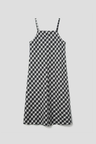 ● MIXXO ● Check Layered Dress MIXXO Print Long Dress | Pattern Dresses for Women | KOODING