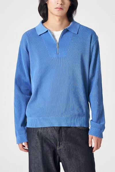 8seconds Half Zipup Cable Knit Pullover Gray | Collared for 8seconds Half Zipup Cable Knit Pullover Gray | Collared for