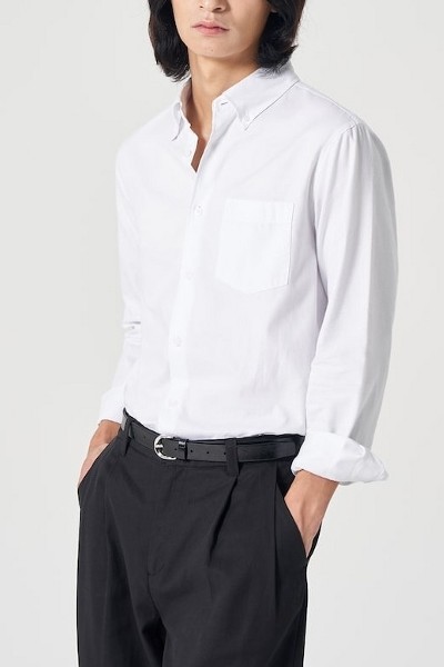 ksk8様 8seconds Flannel Basic Shirt White | Dress Shirts for Men