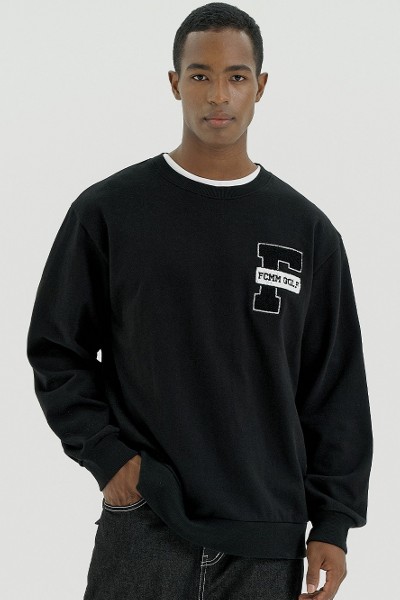 スウェット・トレーナー COVERNAT BORDER COLLIE EMBLEM SWEATSHIRT 4XK339 COVERNAT トレーナー スウェット 「COVERNAT」BULLDOG ARCH LOGO