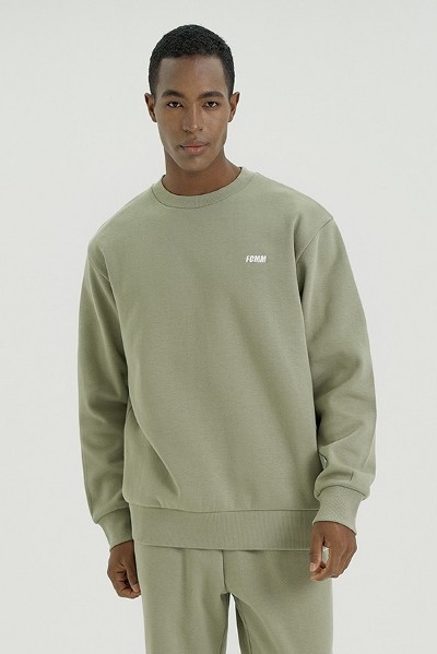 FCMM Unisex Old School Sports Hoodie Ivory | Sweatshirts