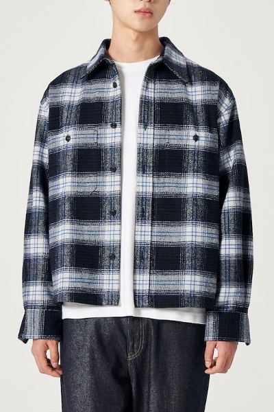 8seconds Cotton Tartan Check Shirt Green | Plaid for Men