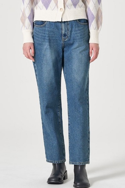 JUSTONE Cool Hidden Banding Stretch Wide Jeans | KOODING